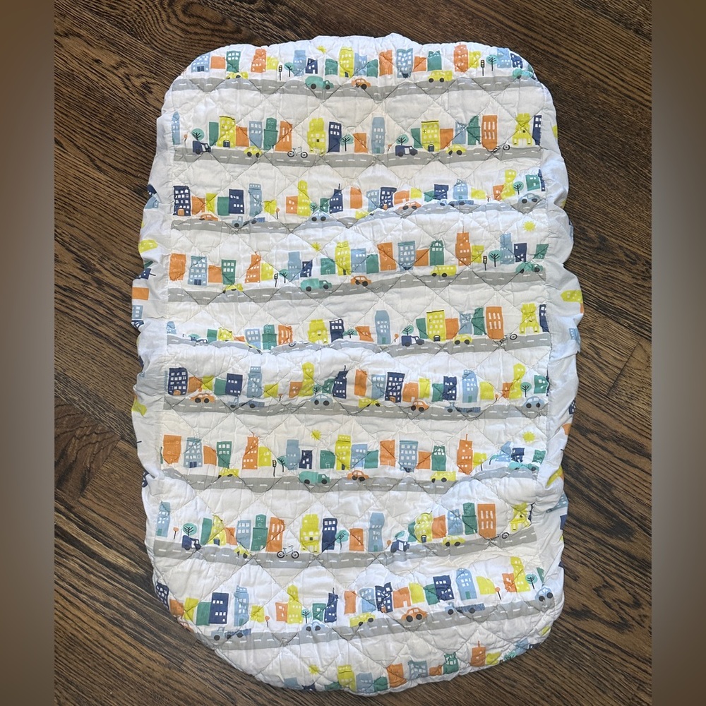 Crate & Barrel Kids City Changing Pad Cover